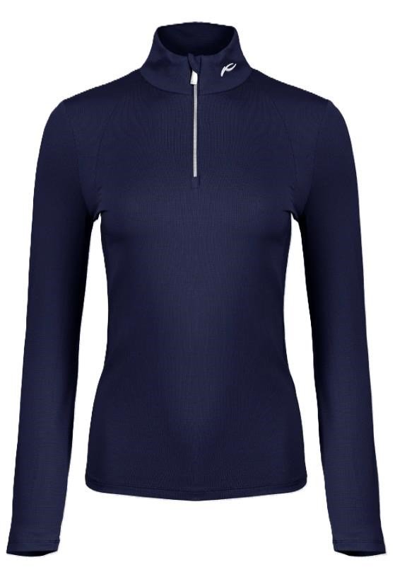 KJUS Collagen Midlayer Half-Zip sweat-shirt femme, atlanta blue