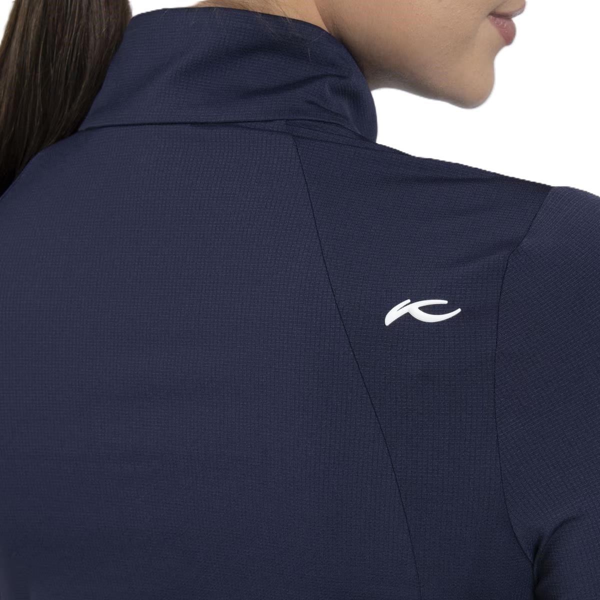KJUS Collagen Midlayer Half-Zip sweat-shirt femme, atlanta blue