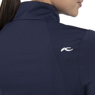 KJUS Collagen Midlayer Half-Zip sweat-shirt femme, atlanta blue