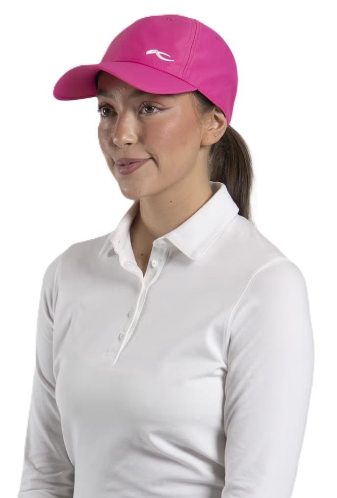 KJUS Women Dual Ponytail casquette femme, peony/atlanta blue