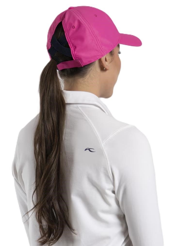 KJUS Women Dual Ponytail casquette femme, peony/atlanta blue