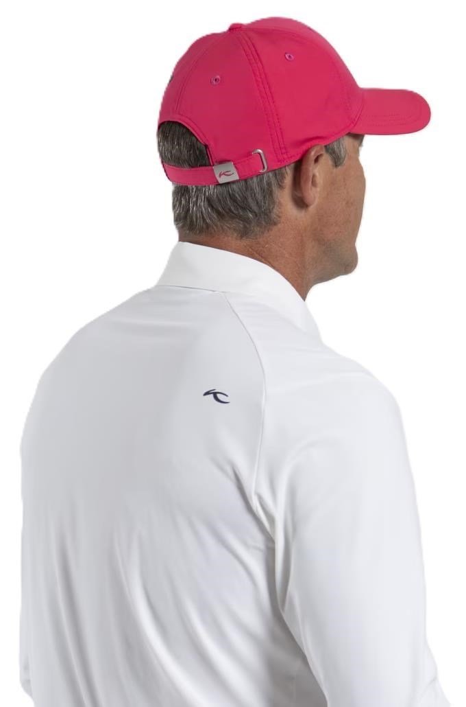 KJUS Classic golf cap unisex casquette, rhubarb