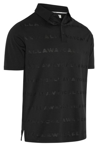 Callaway Mid Century Jacquard polo homme, anthracite