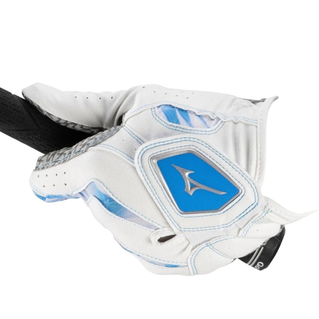Mizuno Double Grip gant de golf homme, blanc