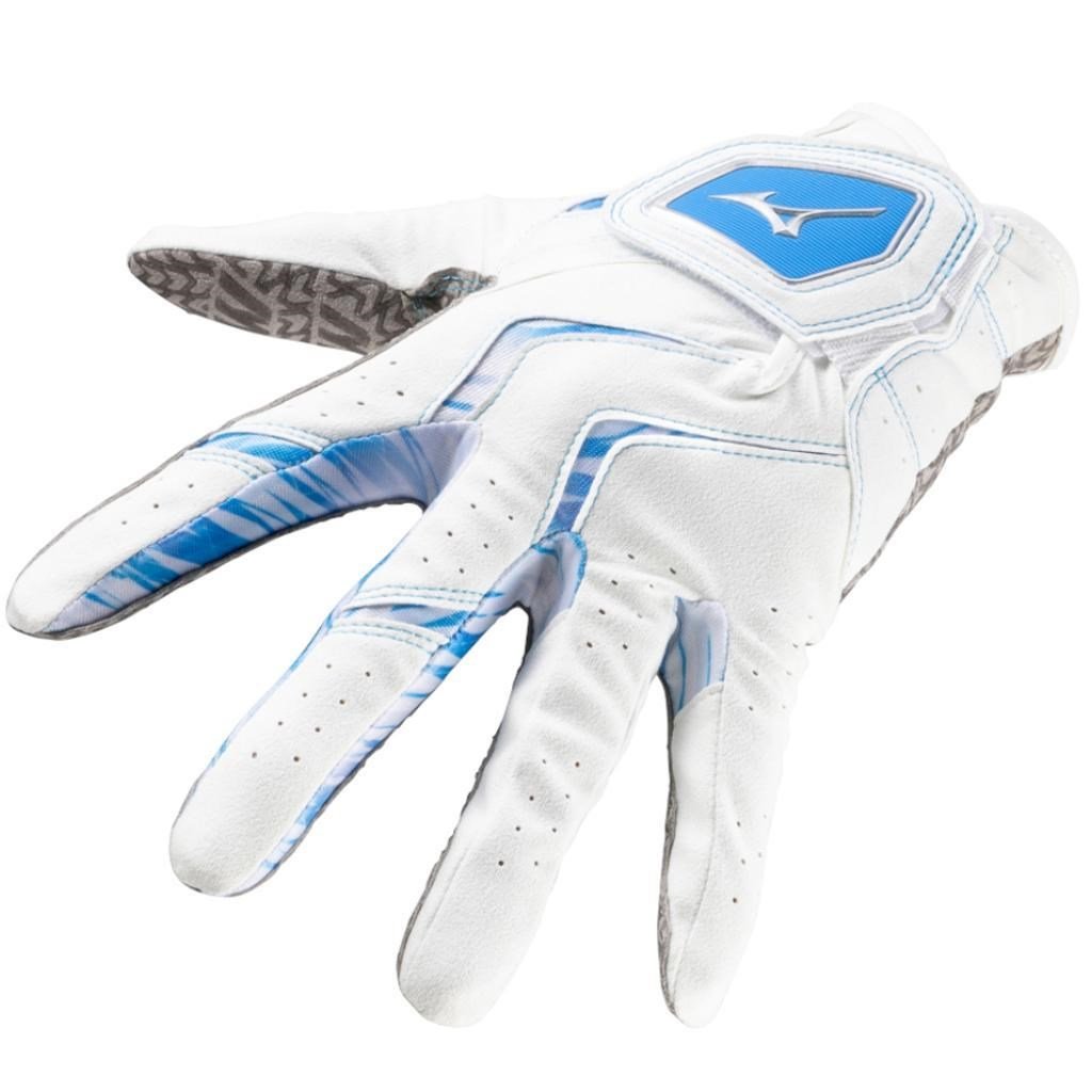 Mizuno Double Grip gant de golf homme, blanc