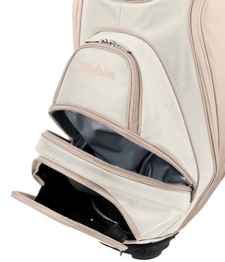 Wilson Aurora ladies cart bag, off white/beige