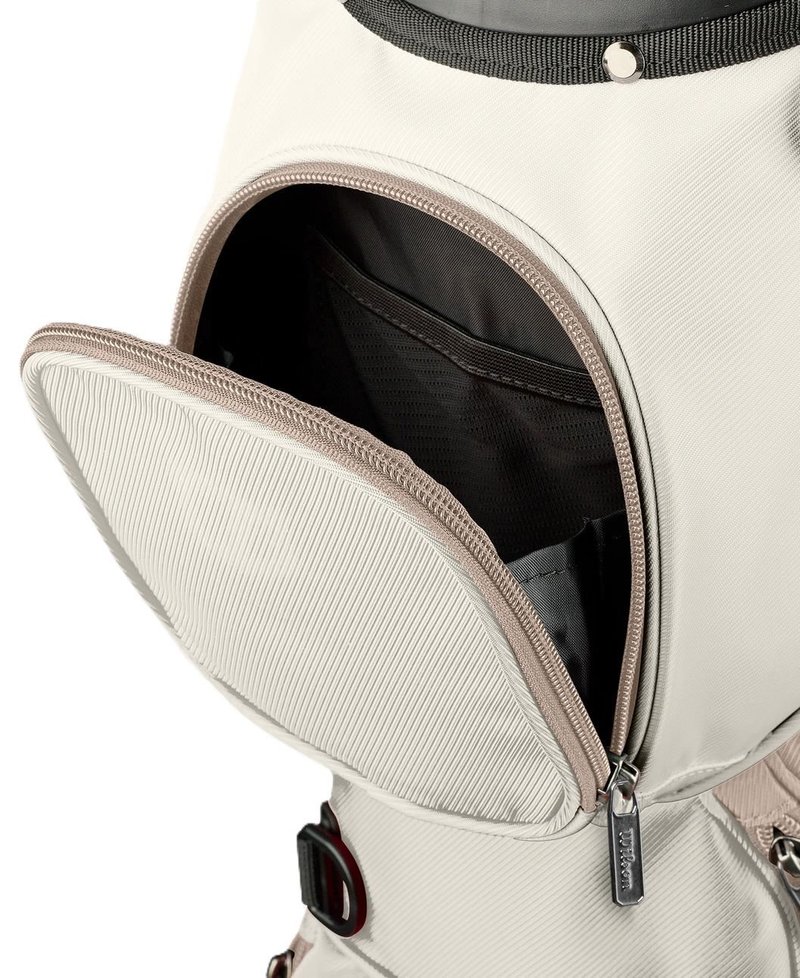 Wilson Aurora sac stand bag femme, blanc/beige