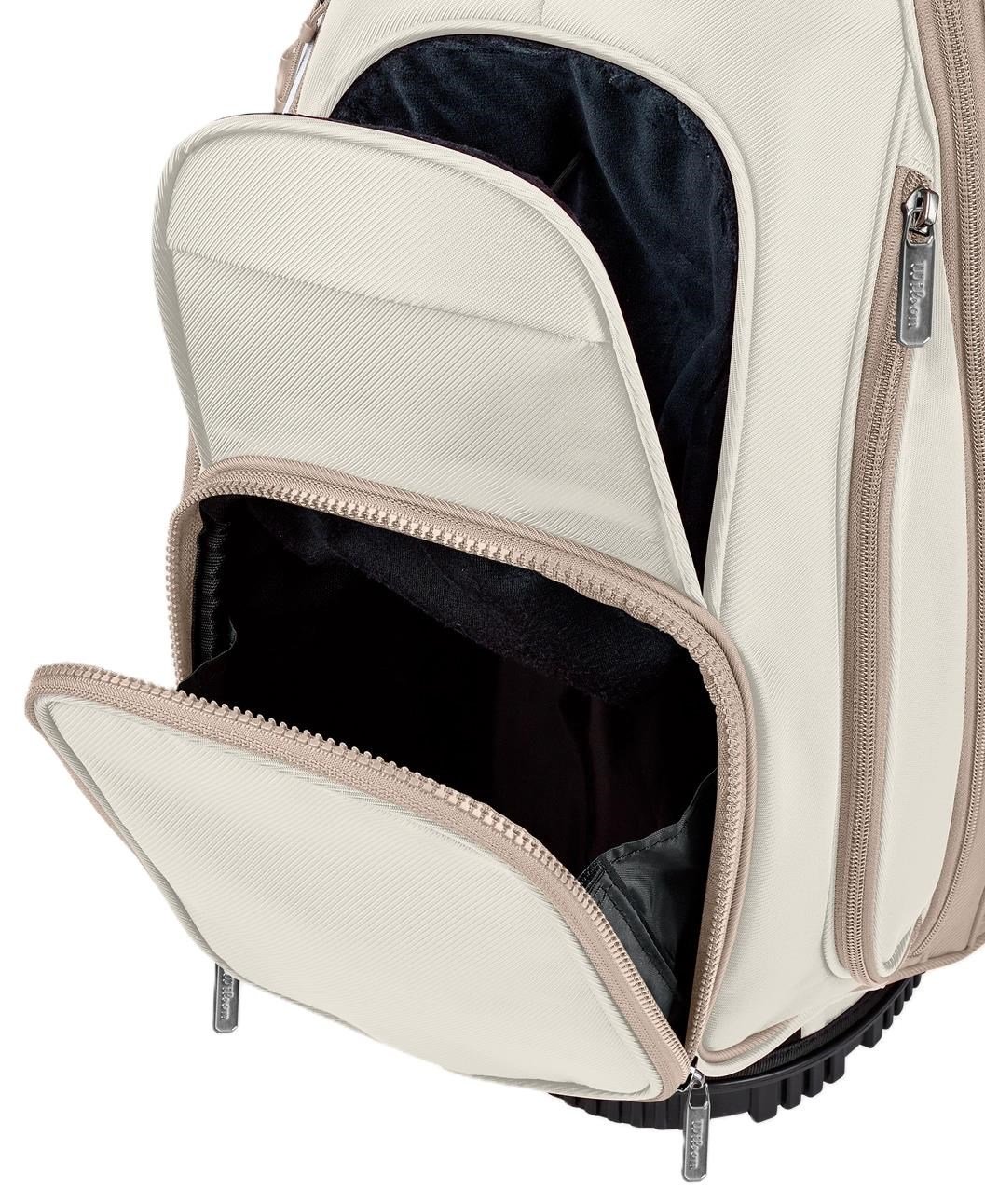 Wilson Aurora sac stand bag femme, blanc/beige