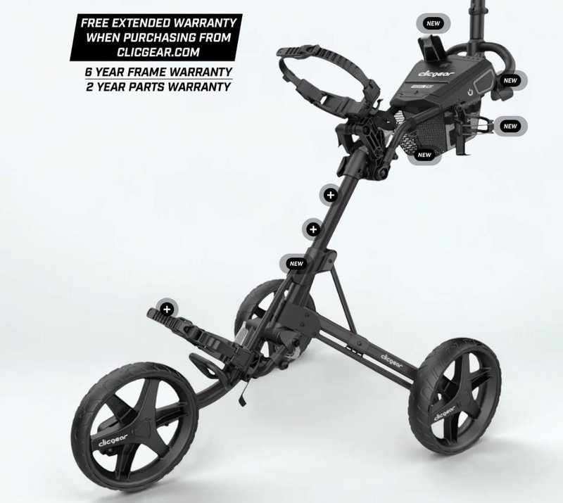 Clicgear 4.5 chariot manuel, navy