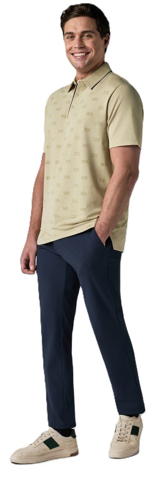 Callaway Mid Century Jacquard polo homme, fields of rye