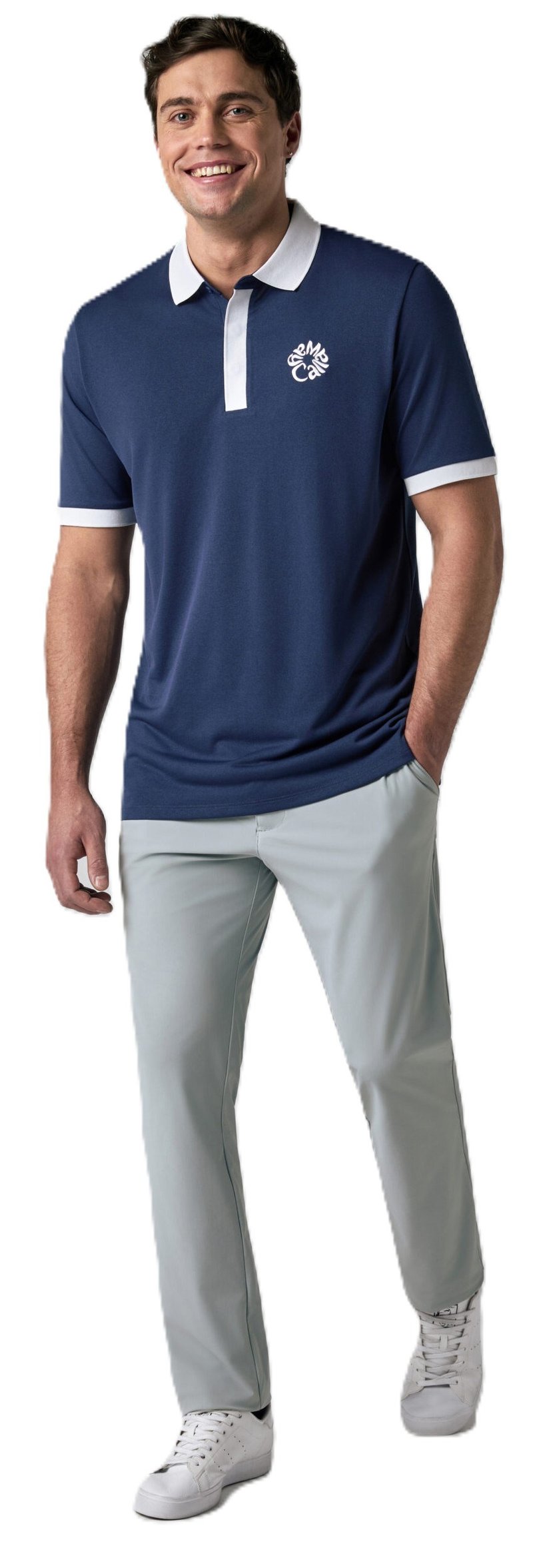 Callaway Modern Traveler polo homme, medieval blue