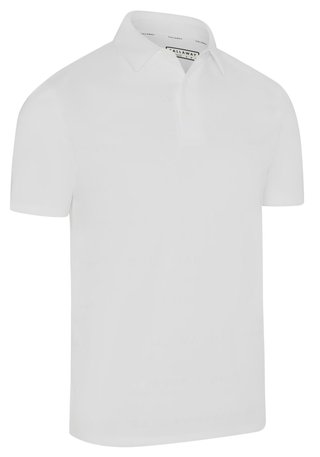Callaway Mid Century Jacquard polo homme, blanc