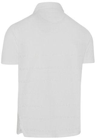 Callaway Mid Century Jacquard polo homme, blanc