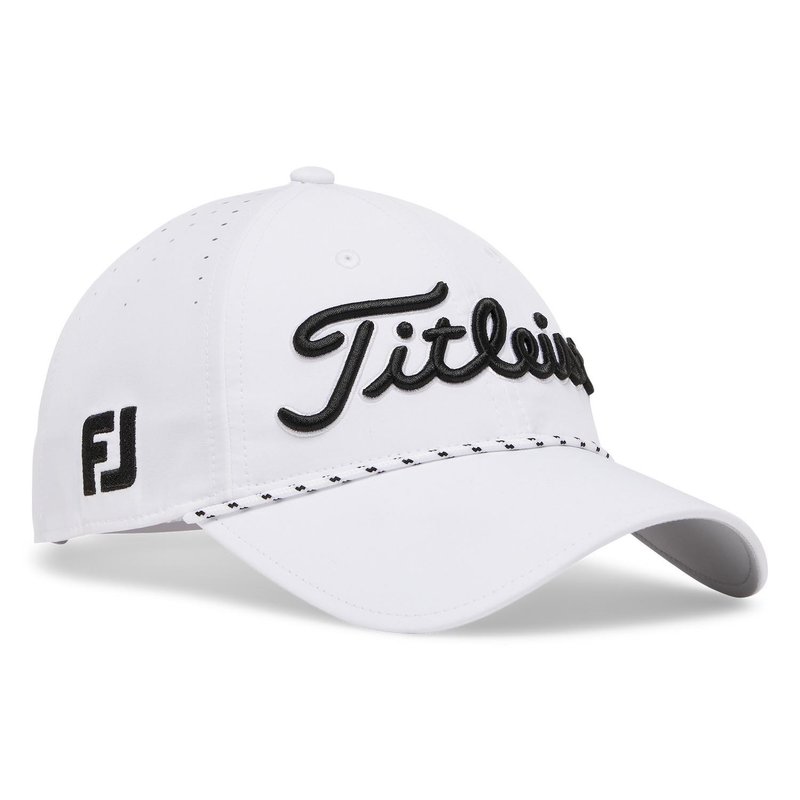 Titleist Tour Breezer casquette homme, blanc/noir