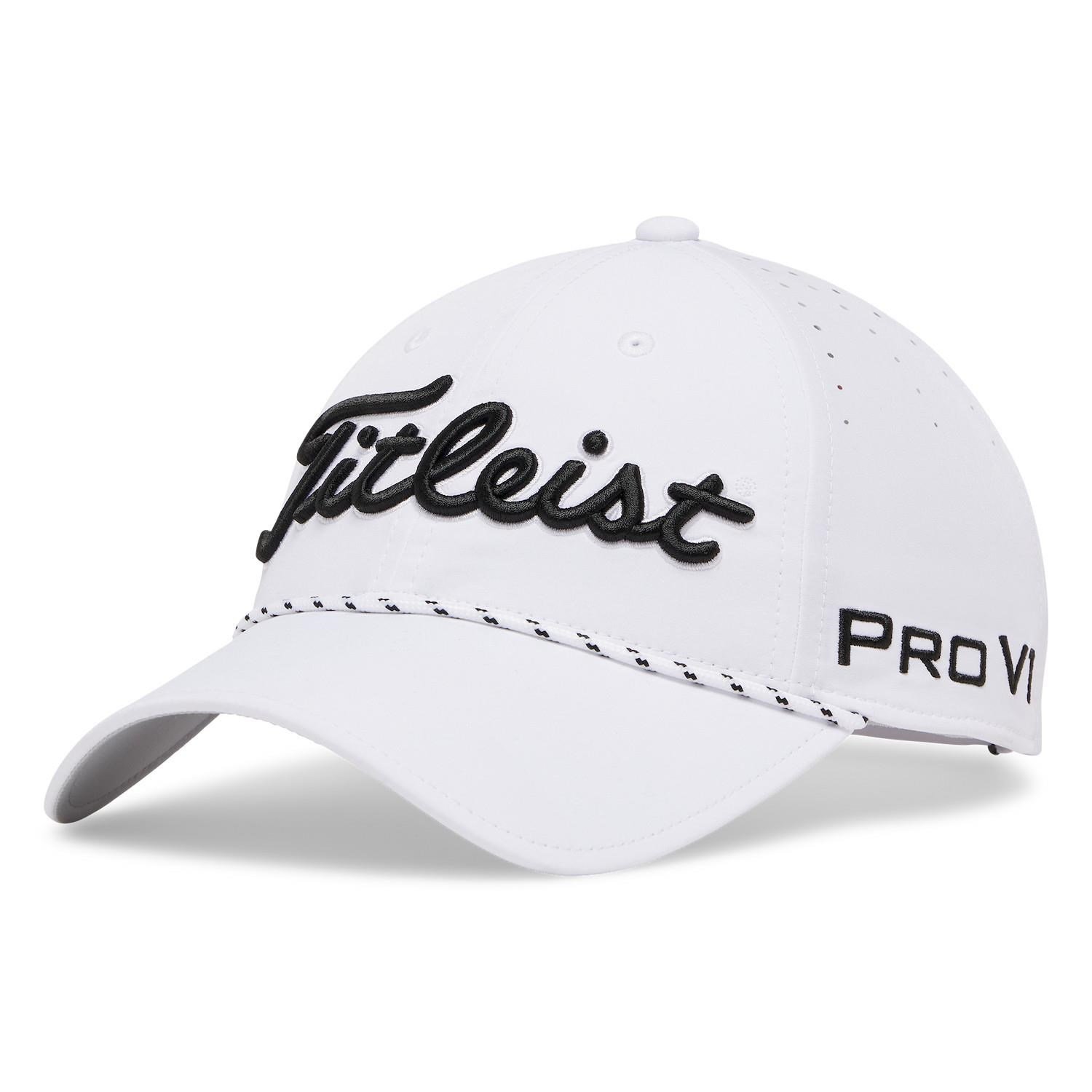 Titleist Tour Breezer casquette homme, blanc/noir