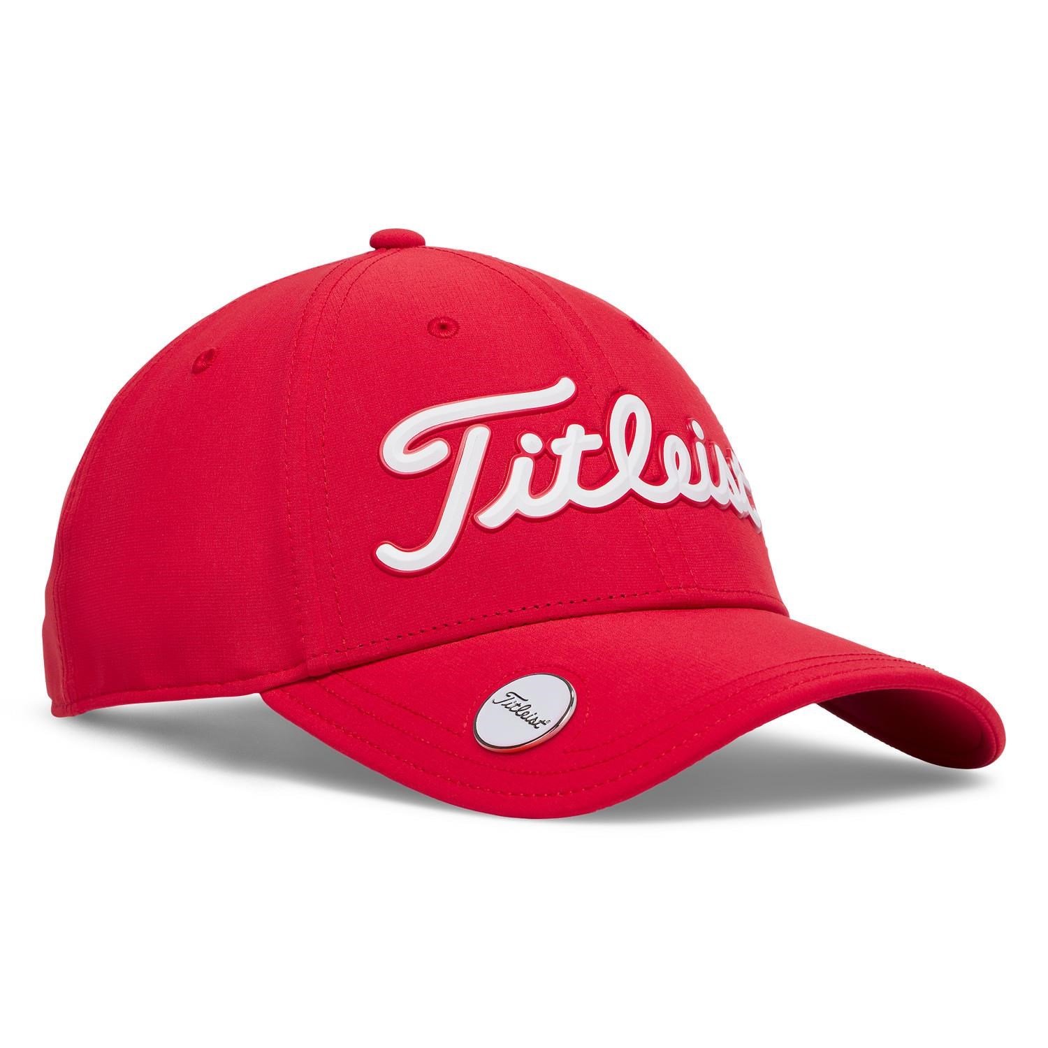 Titleist Players Ball Marker casquette homme, rouge/blanc