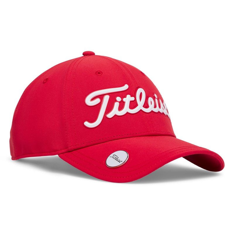 Titleist Players Ball Marker casquette homme, rouge/blanc