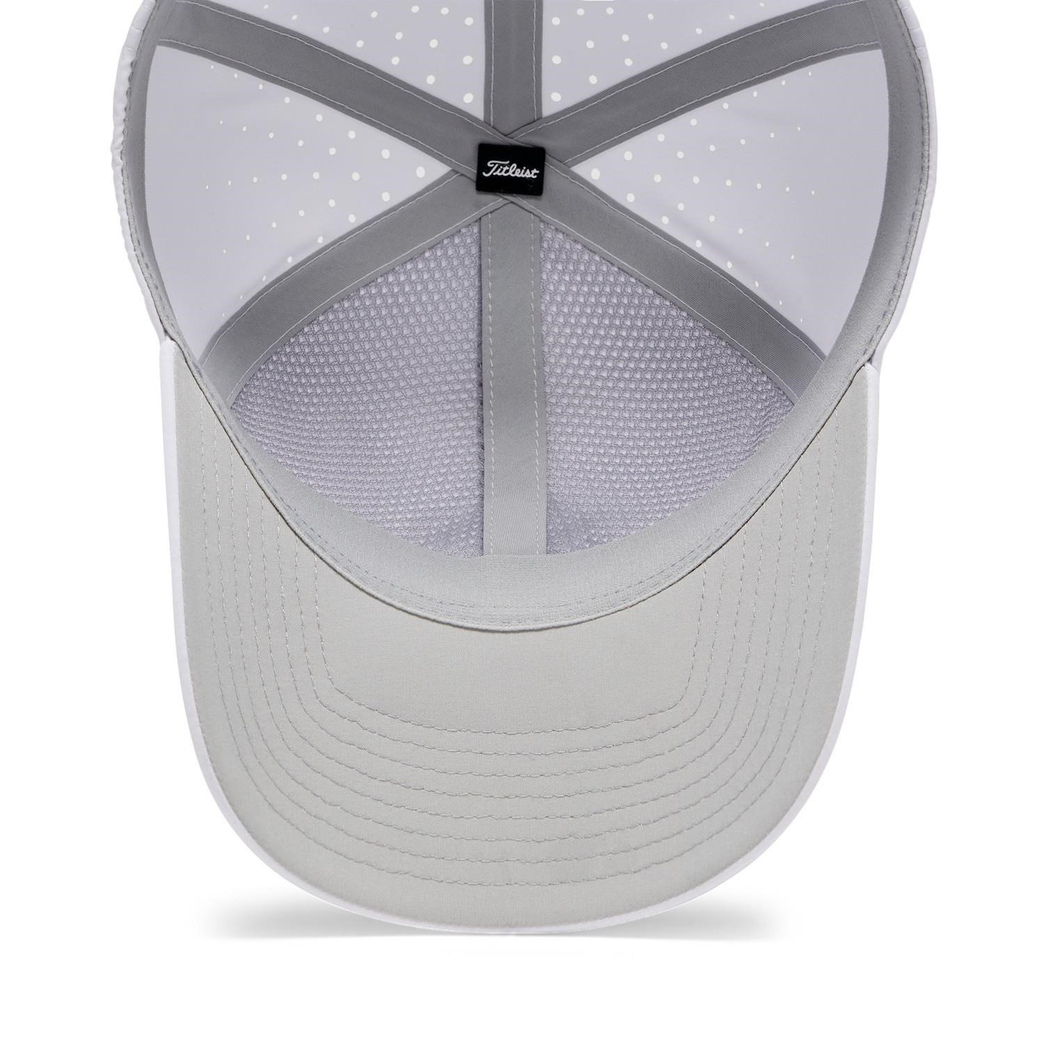 Titleist Charleston Breezer casquette homme, blanc/blanc/noir