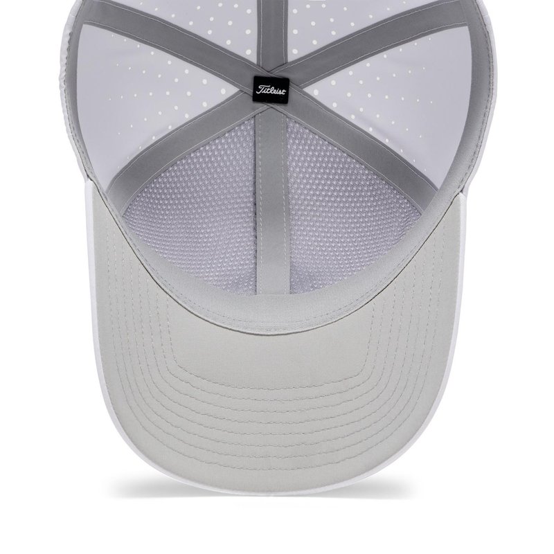Titleist Charleston Breezer casquette homme, blanc/blanc/noir