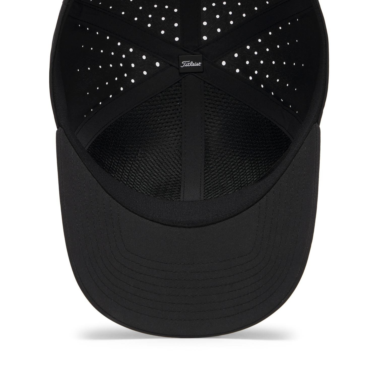 Titleist Charleston Breezer casquette homme, noir/noir/blanc