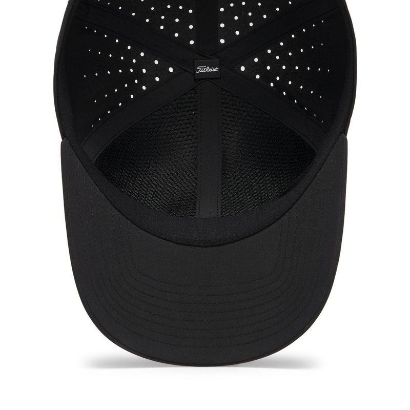 Titleist Charleston Breezer casquette homme, noir/noir/blanc
