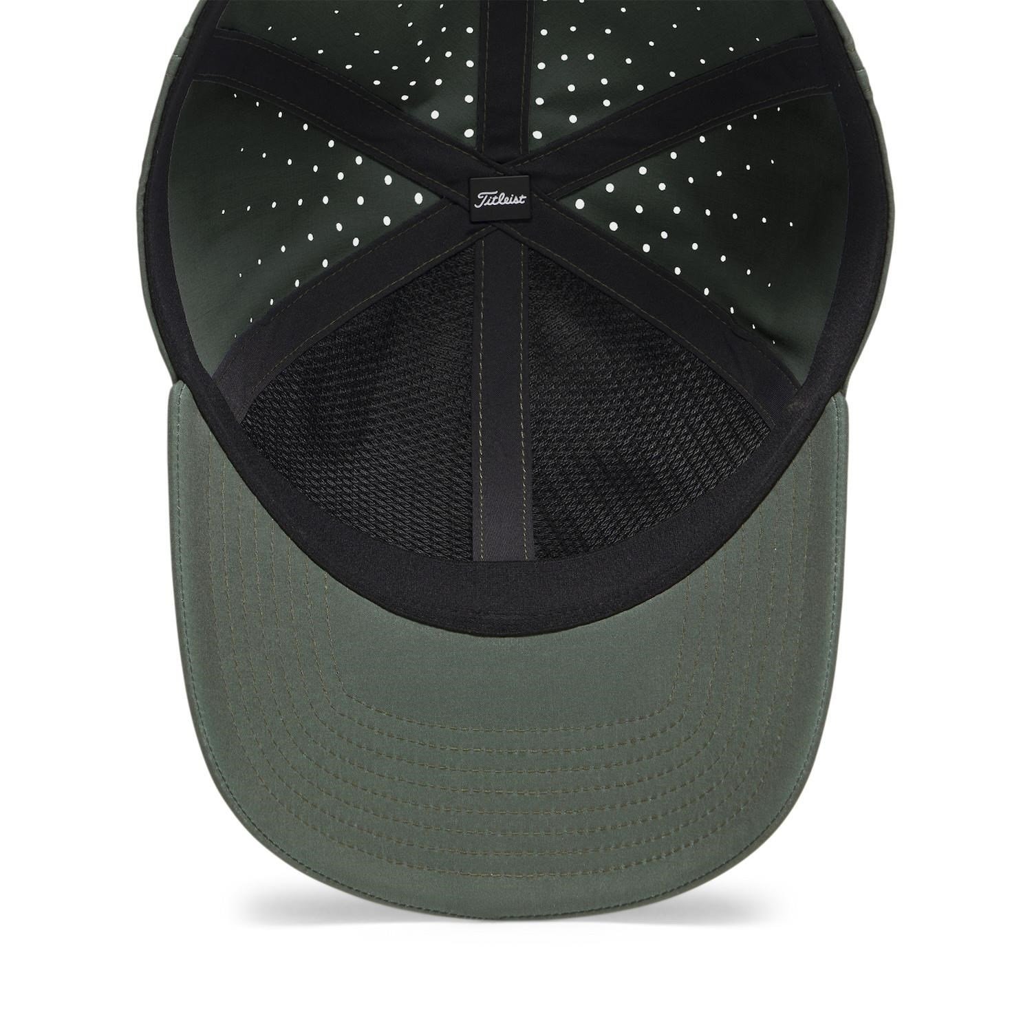 Titleist Charleston Breezer casquette homme, cypress/noir/blanc