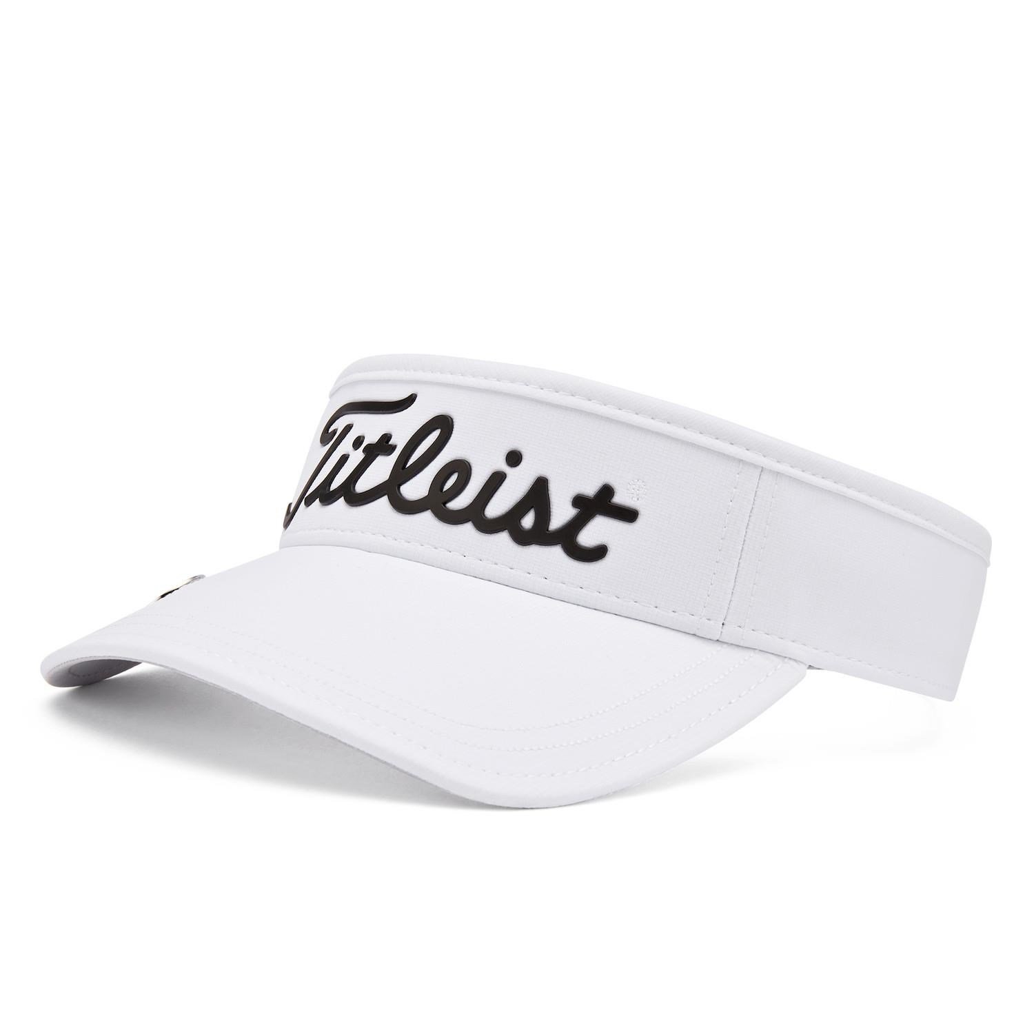 Titleist Players Ball Marker visière unisexe, blanc/noir