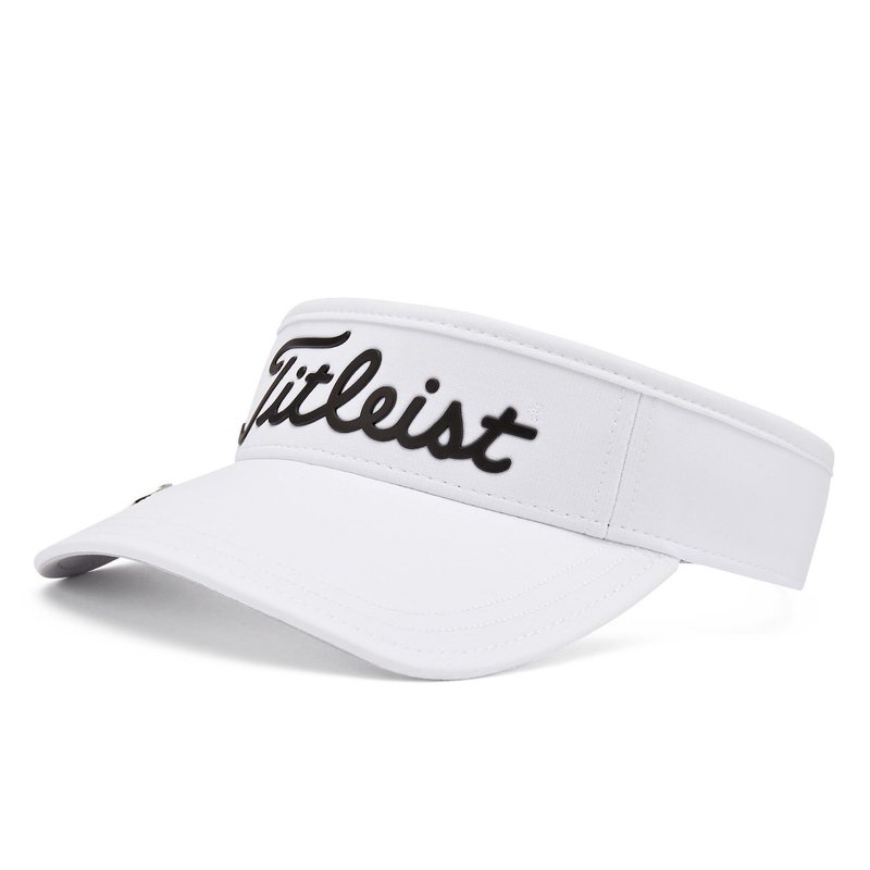Titleist Players Ball Marker visière unisexe, blanc/noir