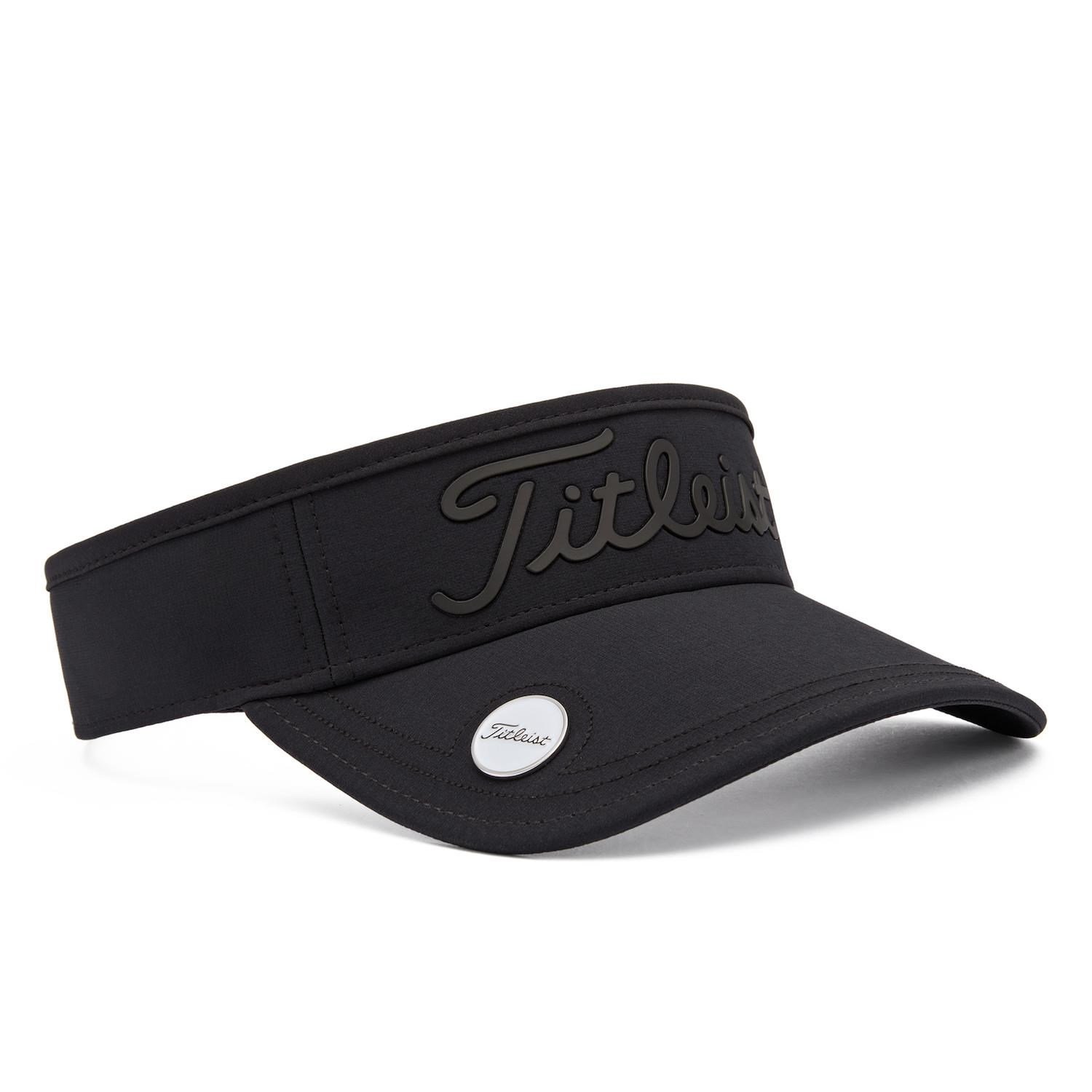 Titleist Players Ball Marker visière unisexe, noir/noir