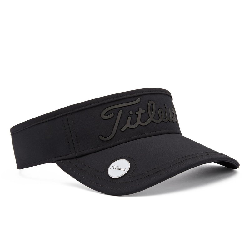 Titleist Players Ball Marker visière unisexe, noir/noir