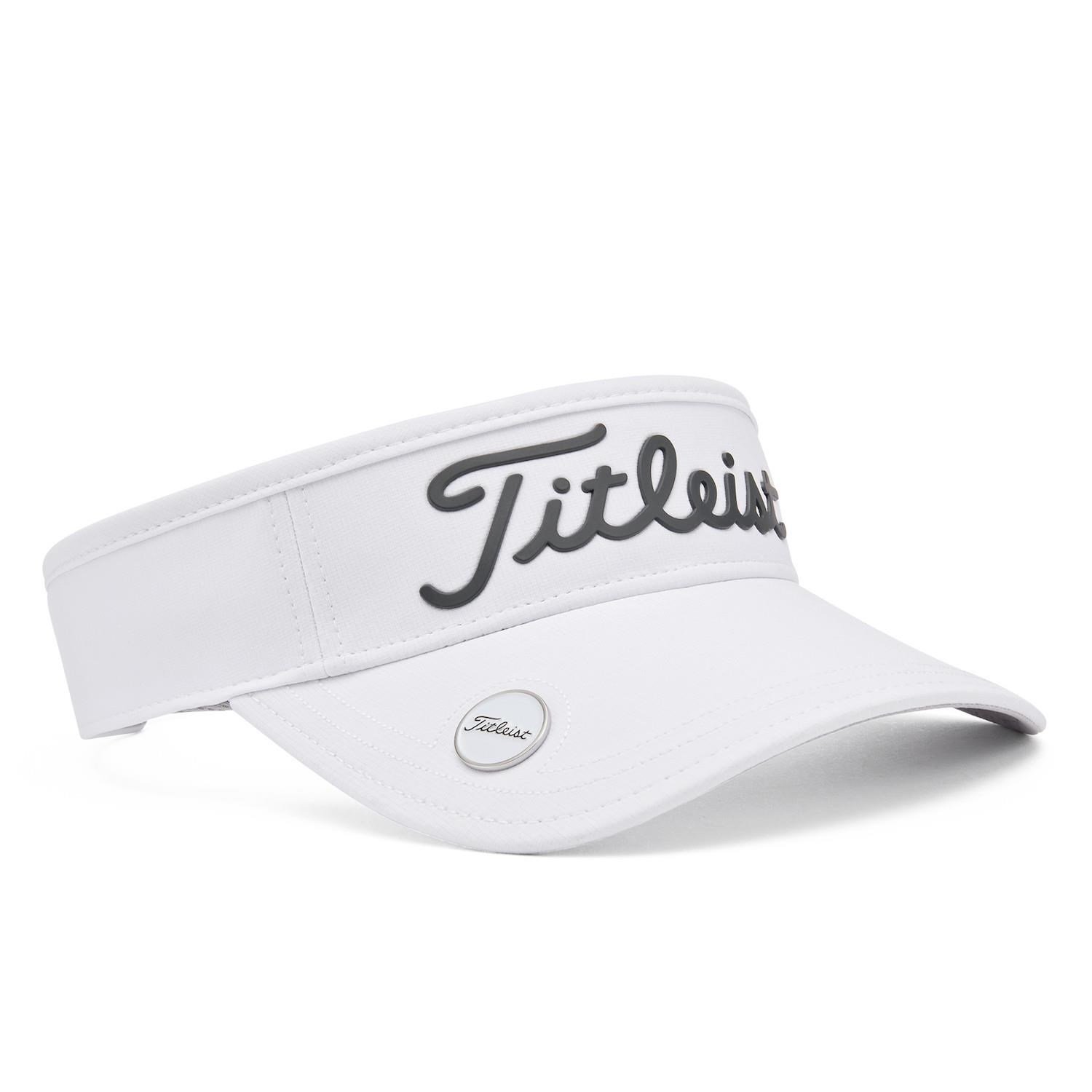 Titleist Players Ball Marker visière unisexe, blanc/charcoal