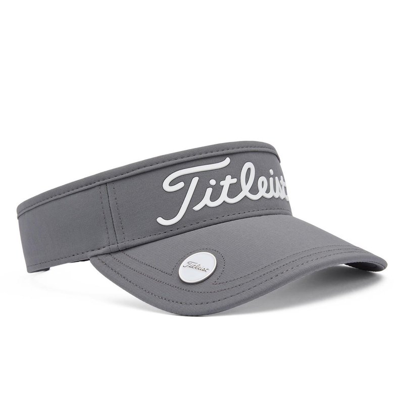 Titleist Players Ball Marker visière unisexe, charbon/blanc