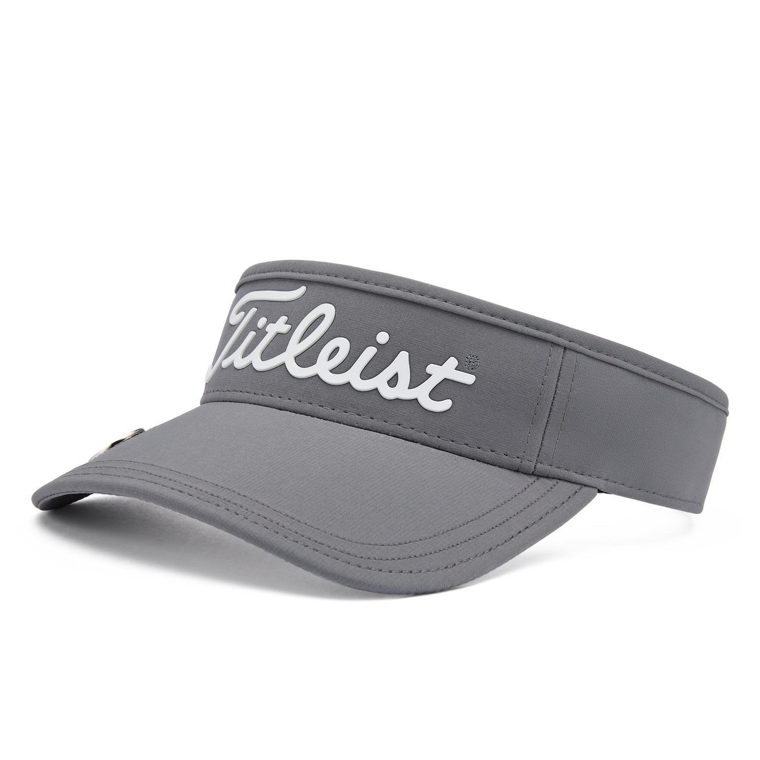 Titleist Players Ball Marker visière unisexe, charbon/blanc