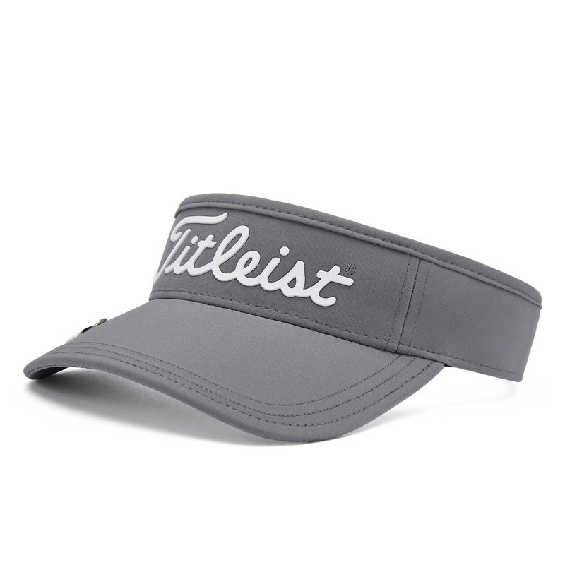 Titleist Players Ball Marker visière unisexe, charbon/blanc