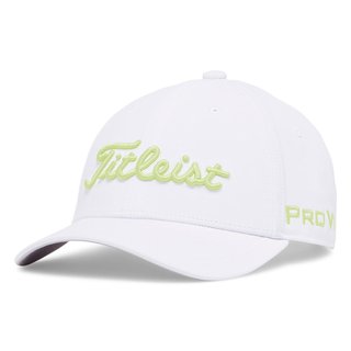 Titleist Junior Tour Performance casquette junior, blanc/citron vert