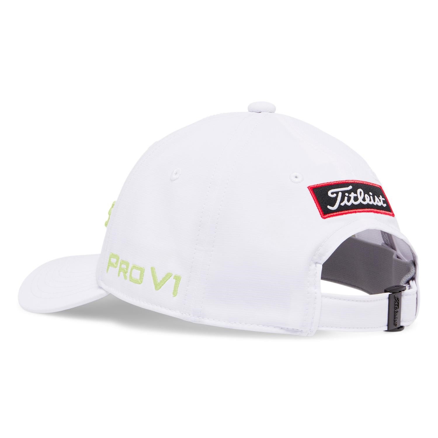 Titleist Junior Tour Performance casquette junior, blanc/citron vert
