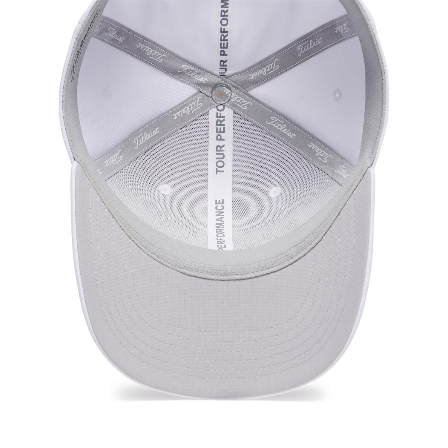 Titleist Junior Tour Performance casquette junior, blanc/citron vert