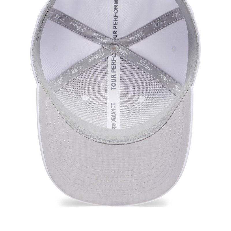 Titleist Junior Tour Performance casquette junior, blanc/citron vert