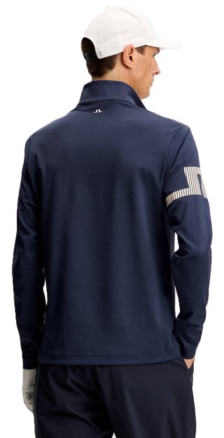 J.Lindeberg Heath Strike Mid Layer sweat-shirt homme, JL Navy