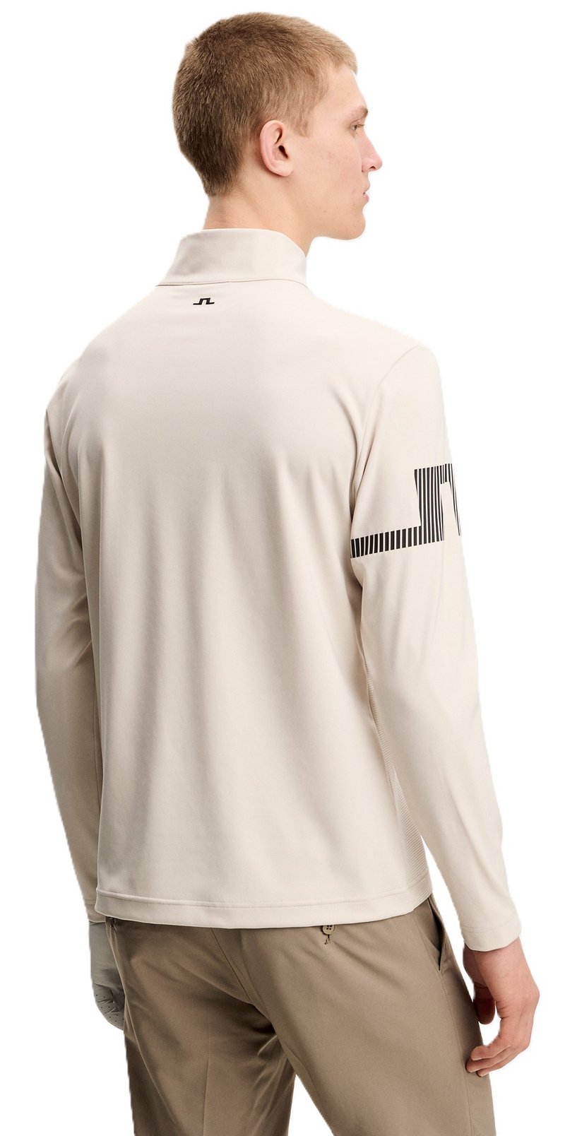J.Lindeberg Heath Strike Mid Layer sweat homme, moonbeam