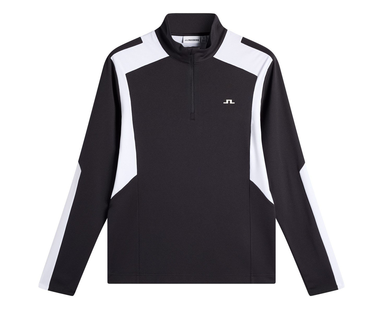 J.Lindeberg Lukas Quarter Zip pull homme, noir