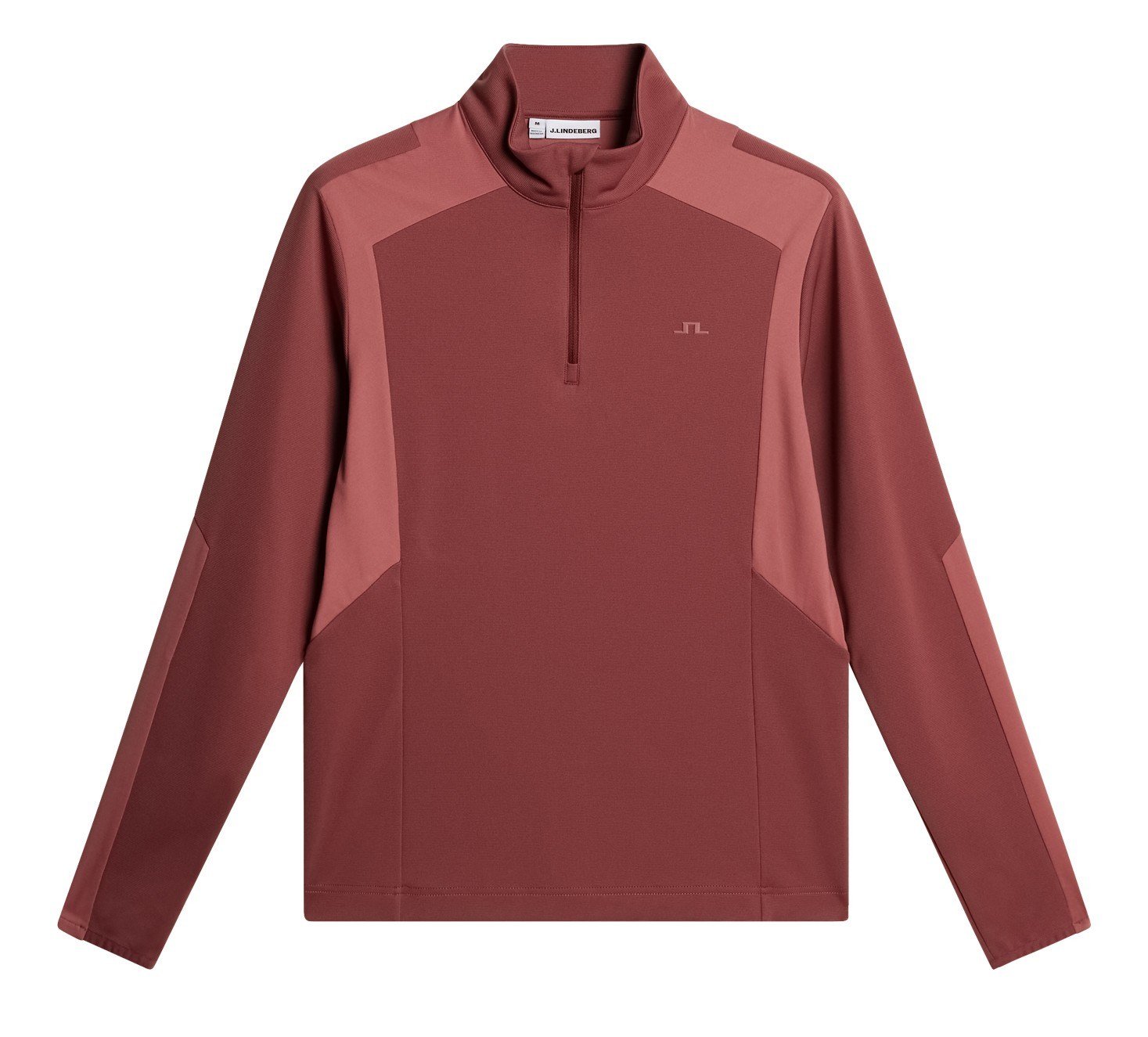 J.Lindeberg Lukas Quarter Zip pull homme, apple butter
