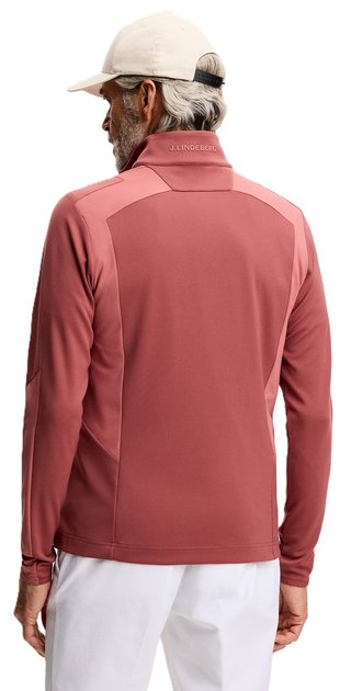 J.Lindeberg Lukas Quarter Zip pull homme, apple butter