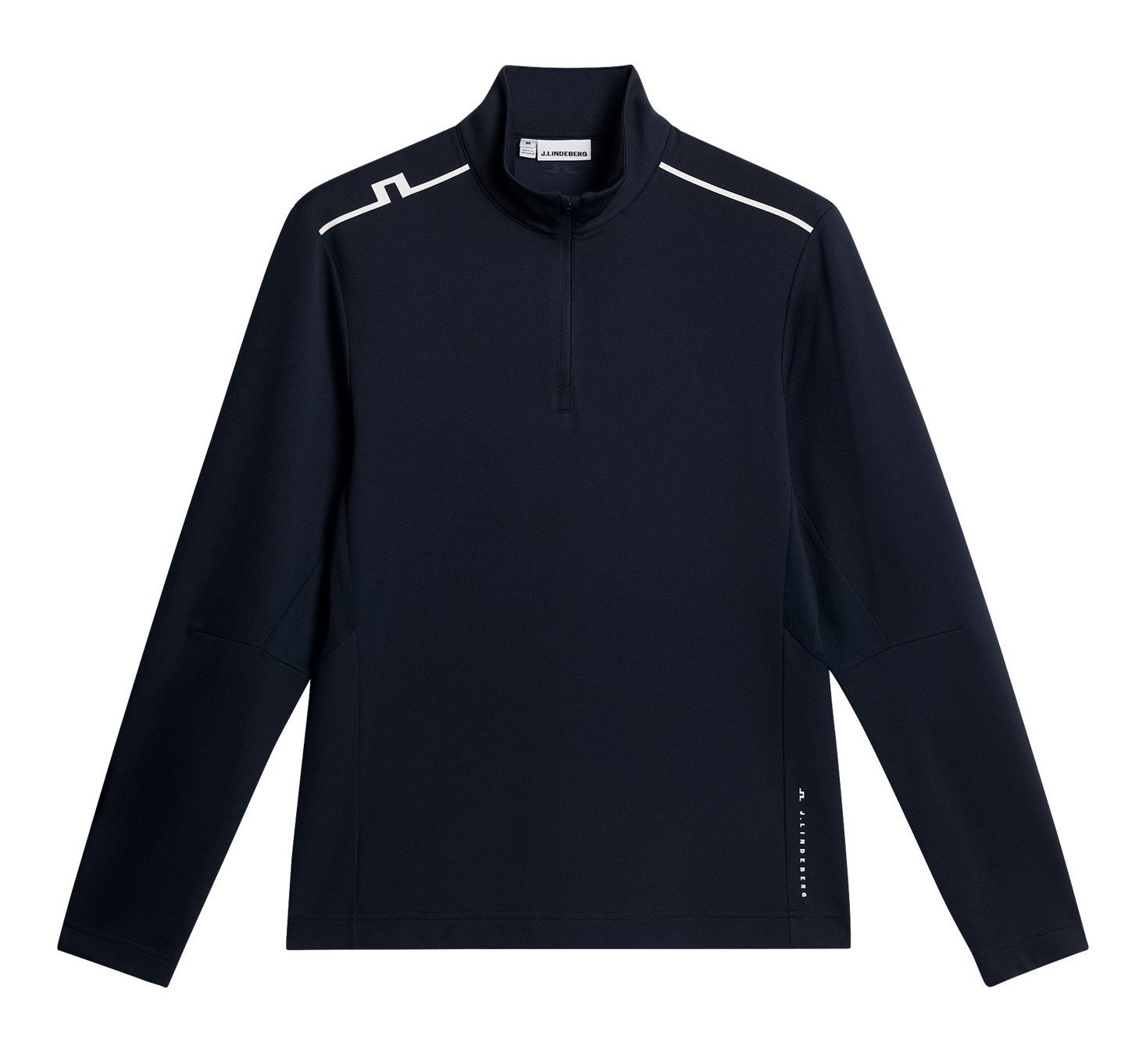 J.Lindeberg Leon Quarter Zip pull homme, JL Navy