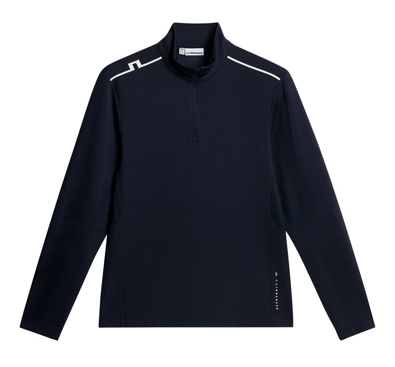 J.Lindeberg Leon Quarter Zip pull homme, JL Navy