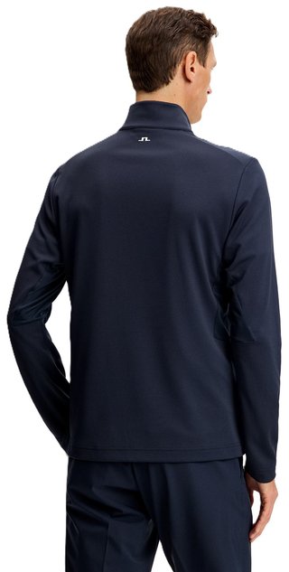 J.Lindeberg Leon Quarter Zip pull homme, JL Navy