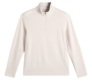 J.Lindeberg Leon Quarter Zip Mid Layer sweat homme, moonbeam