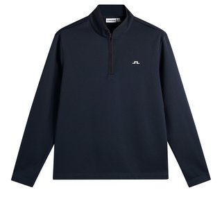 J.Lindeberg Clide Quarter Zip Mid Layer sweat homme, JL Navy