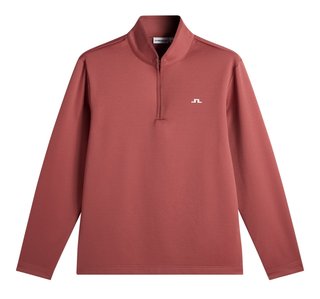 J.Lindeberg Clide Quarter Zip Mid Layer sweat homme, apple butter