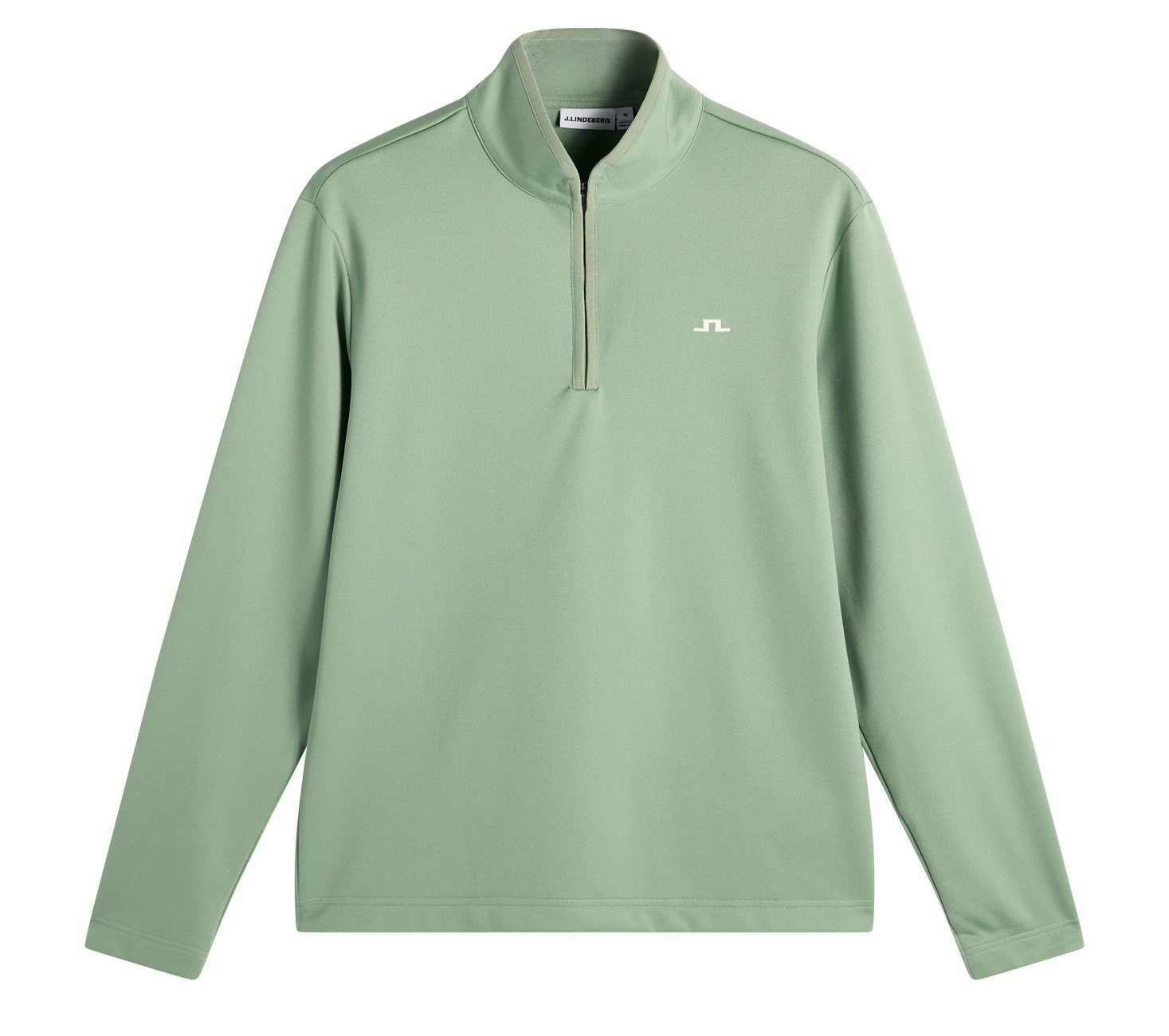J.Lindeberg Clide Quarter Zip Mid Layer pull homme, hedge green
